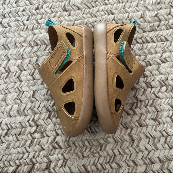Ten little sandals shoes tan brown size 6 toddler/baby - Picture 4 of 7